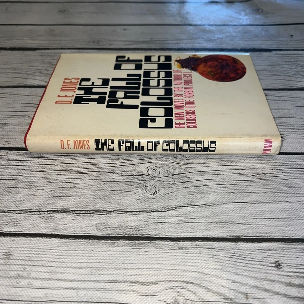 The Fall of Colossus - D.F. Jones -  Book Club Edition - Hardback- 1974